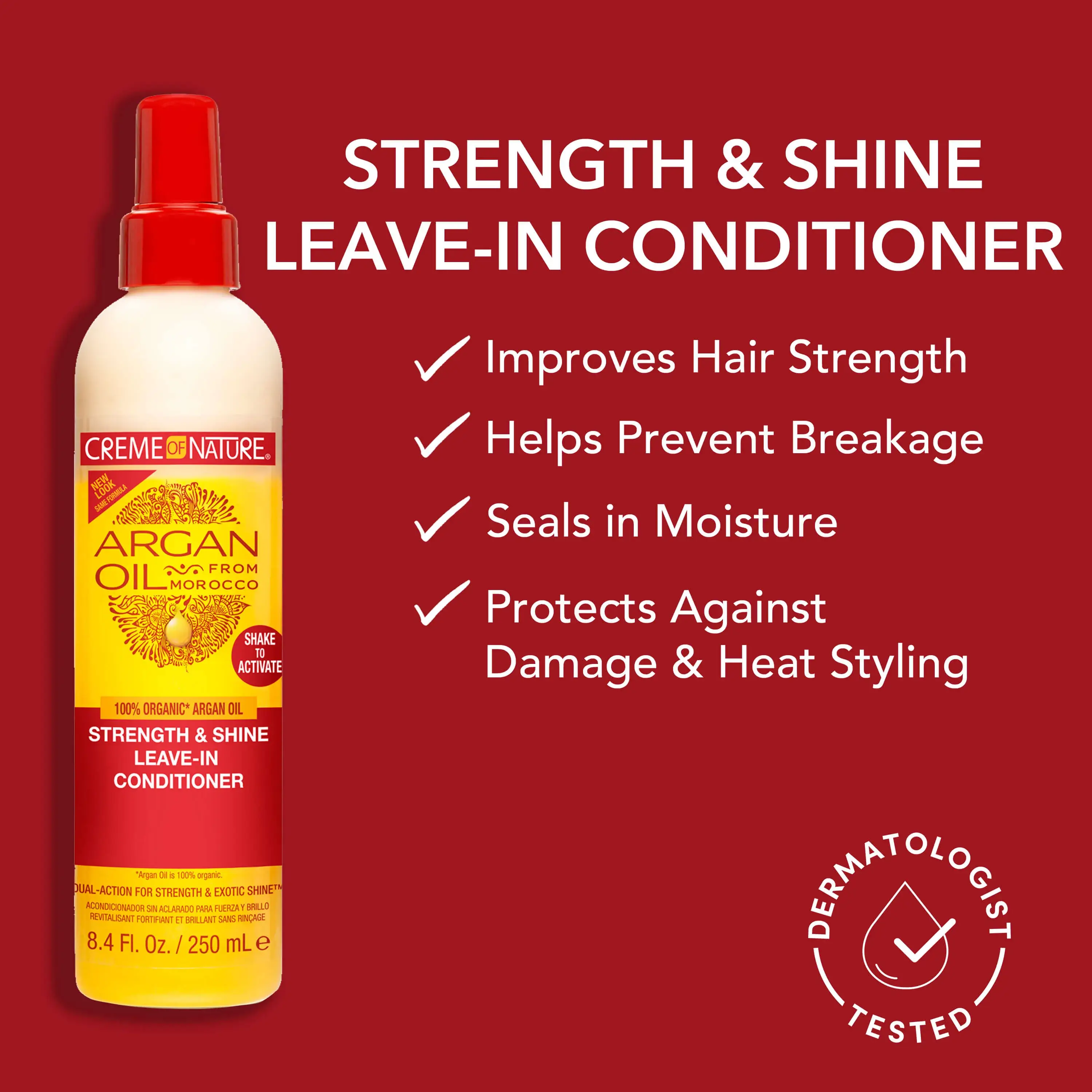 Argan Oil Strength & Shine Leave-in Conditioner - Image 4