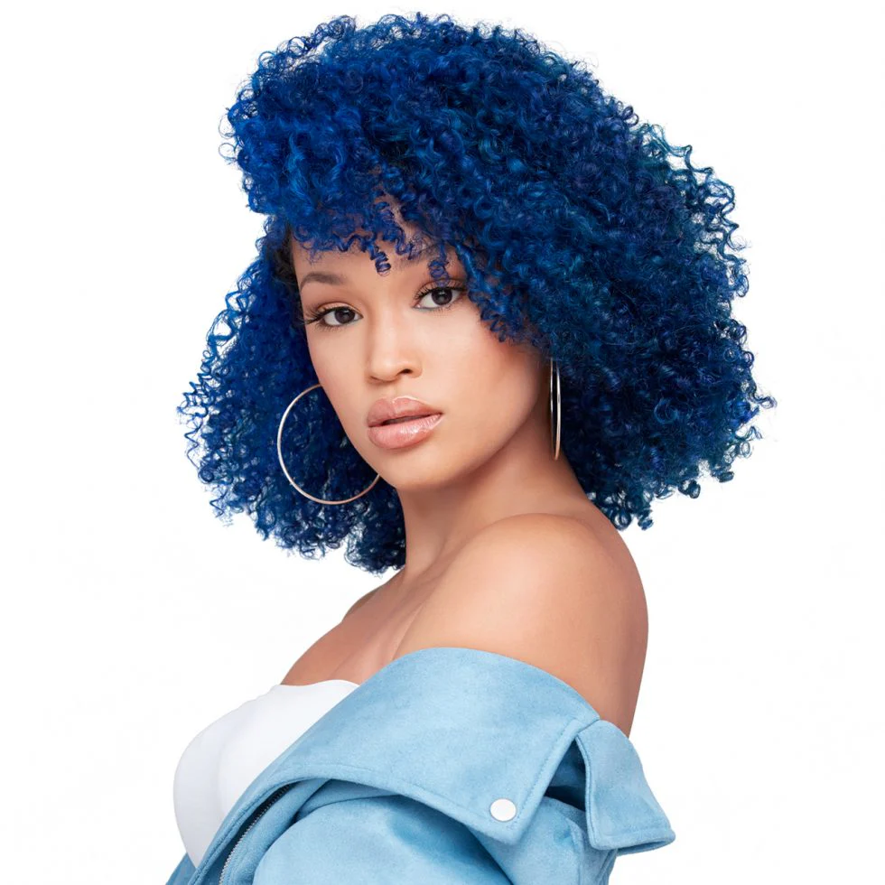 Hydrating Color Boost Semi-Permanent Indigo Blue Hair Dye - Image 8