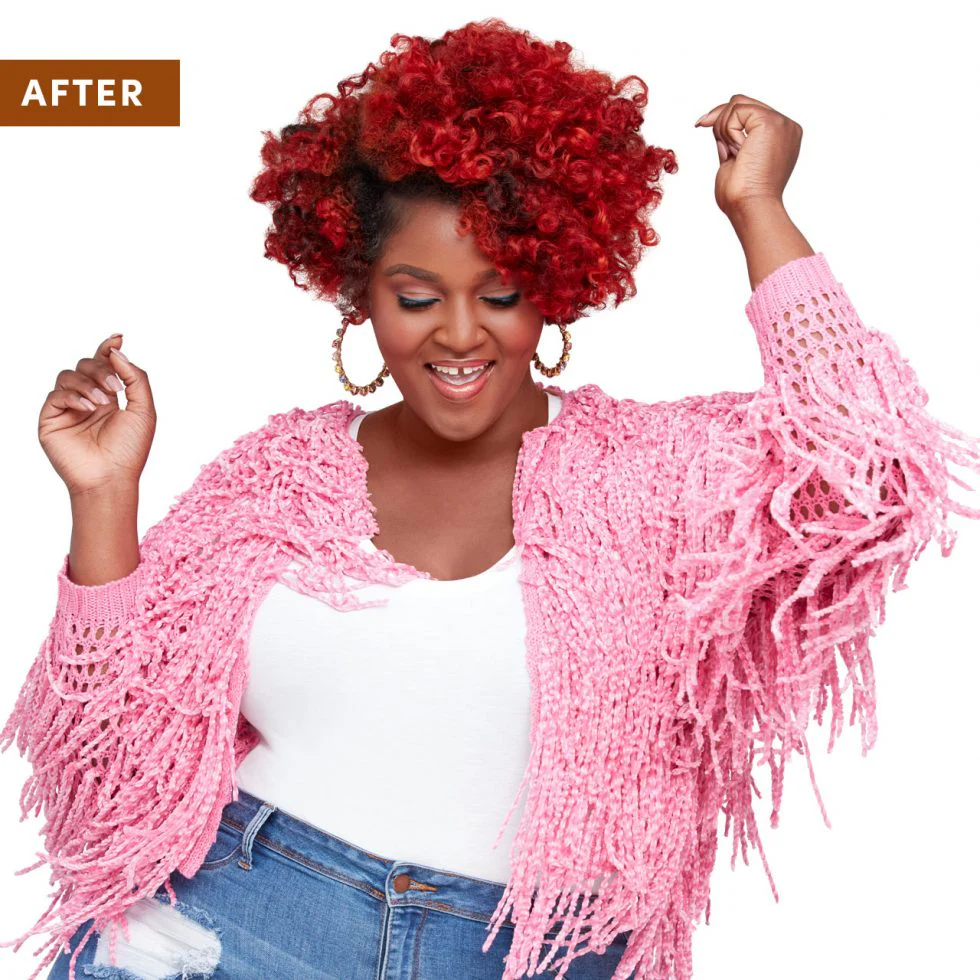 Hydrating Color Boost Semi-Permanent Light Golden Copper Hair Dye - Image 5