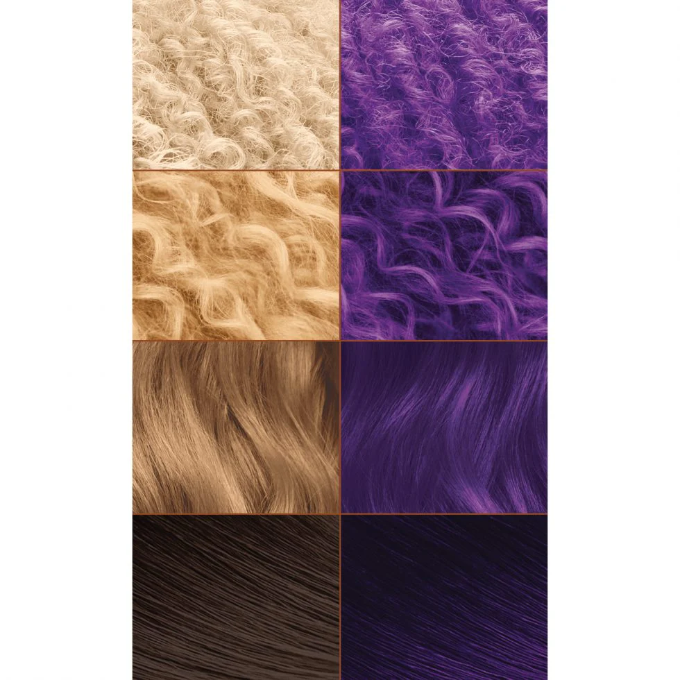 Hydrating Color Boost Semi-Permanent Royal Purple Hair Dye - Image 6
