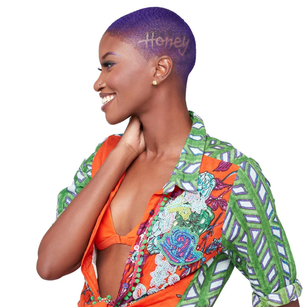 Hydrating Color Boost Semi-Permanent Royal Purple Hair Dye - Image 8